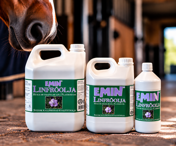 Linfröolja – produktbild från EMIN